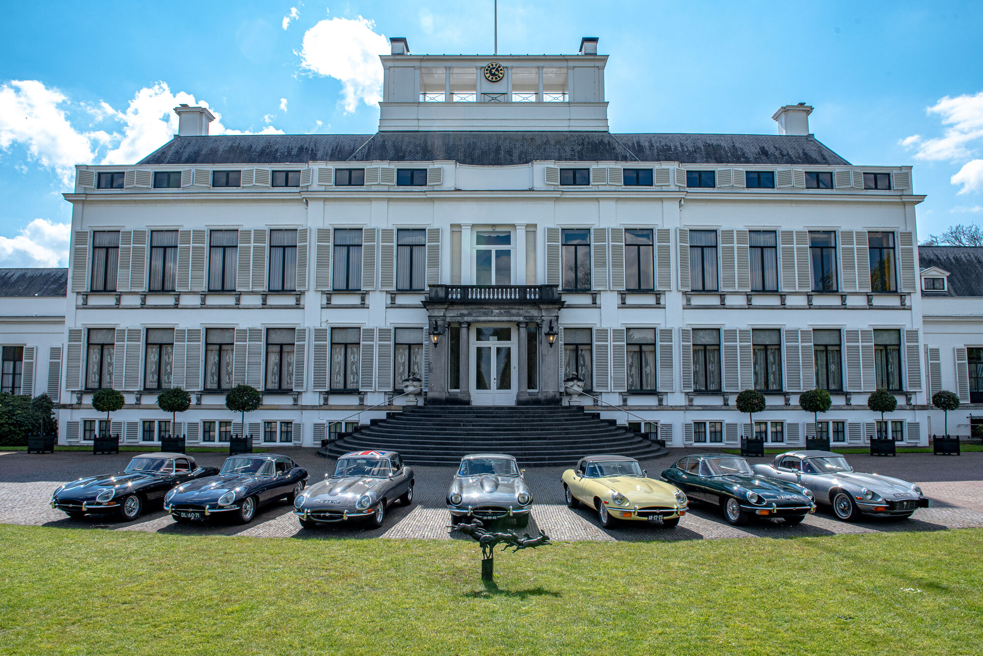 Paleis Soestdijk Nationale Concours d‘Élégance Jaguar Daimler Club